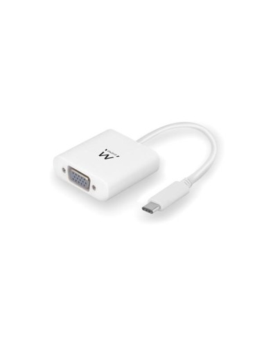 EWENT - CONVERSOR USB TIPO C A VGA