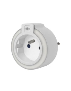 LED-NACHTLICHT MIT STECKDOSE - SCHUTZKONTAKT...