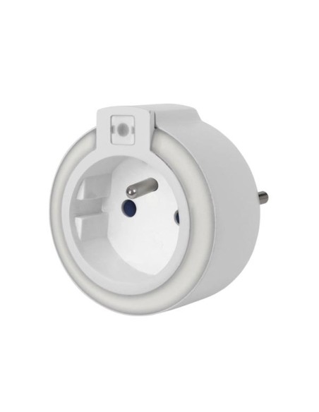 LED-NACHTLICHT MIT STECKDOSE - SCHUTZKONTAKT (FRANZÖSISCHES SYSTEM)