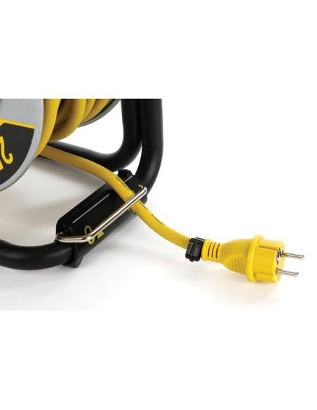 STANLEY FATMAX PROFESSIONAL NEOPRENE CABLE REEL WITH ANTI-TWIST SYSTEM - 40 m - 3G2.5 - 4 SOCKETS