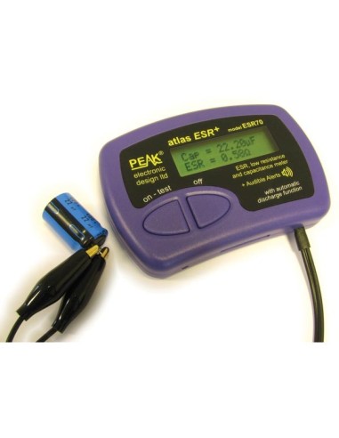 Capacitance and ESR (Equivalent Series Resistance) Meter