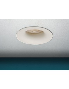 recessed ceiling fixture GU10 - curved - white 2