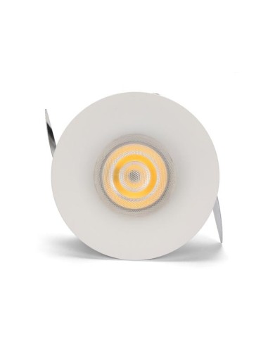 recessed ceiling fixture GU10 - curved - white