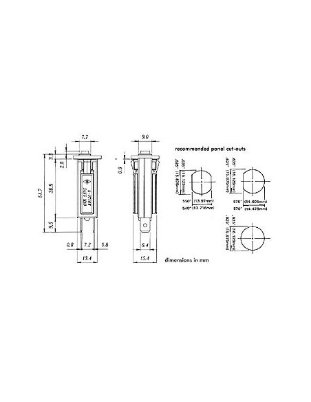 AUTOMATIC FUSE 16A - 125VAC