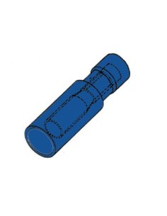 KABELSCHOEN "FEMALE BULLET" - BLAUW