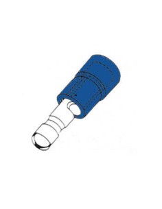 RUNDSTECKER - BLAU