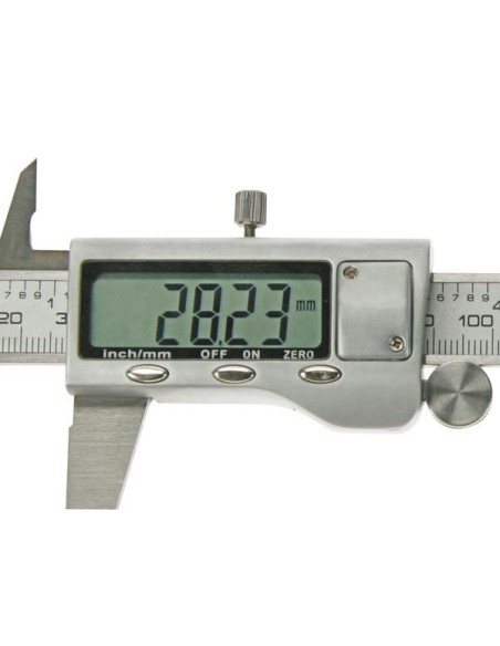 DIGITALE SCHUIFMAAT - 150 mm / 6" - 0.01 mm - GROOT SCHERM