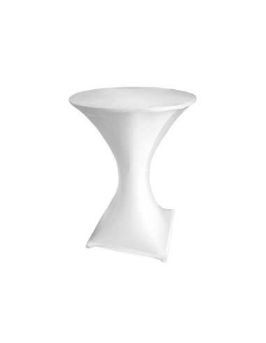 Cocktail table cover - white