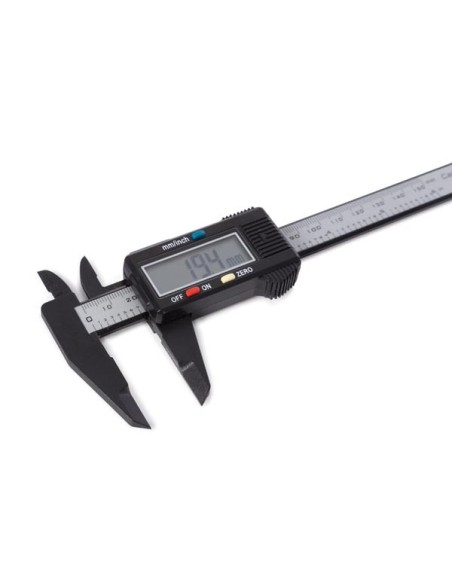 DIGITALE SCHUIFMAAT - GROOT DISPLAY - 150 mm  - PLASTIC