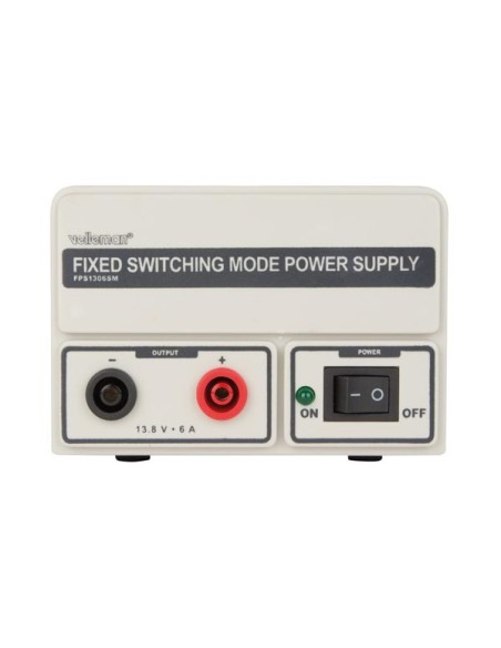 FIXED SWITCHING MODE POWER SUPPLY 13.8 VDC / 6 A