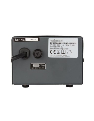 NETZGERÄT - FESTSPANNUNG - 13.8 VDC / 6 A -...