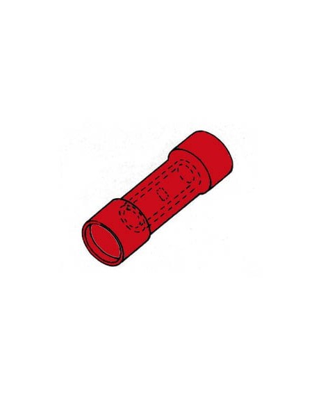 BUTT CONNECTOR RED