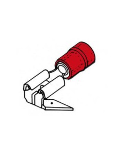KABELSCHOEN "PIGGY BACK" 6.4mm ROOD