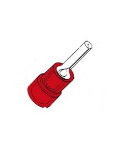 STIFTKABELSCHUH - ROT
