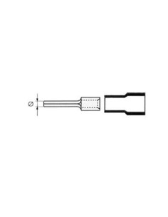 COSSE FEMELLE CYLINDRIQUE ROUGE 2