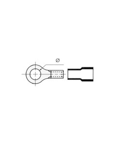 RINGÖSE - GELB 4,3 mm 2
