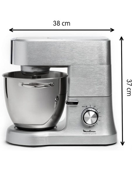Moulinex Masterchef Grande Silver QA810D01 - Keukenmachine