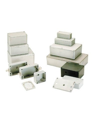 WATERDICHTE ALUMINIUM BEHUIZING - 148 x 108 x 75mm