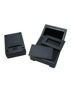 ABS BOX - BLACK - 111 x 82 x 38 mm