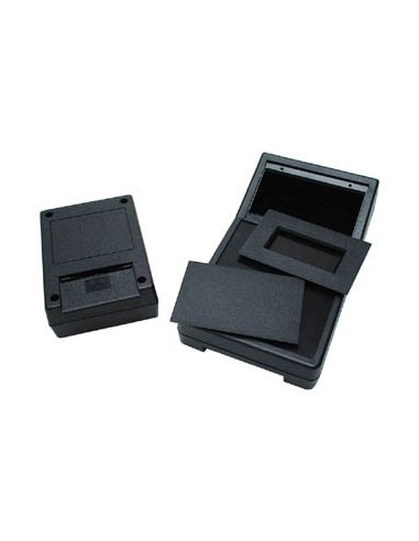 ABS BOX - BLACK - 111 x 82 x 38 mm