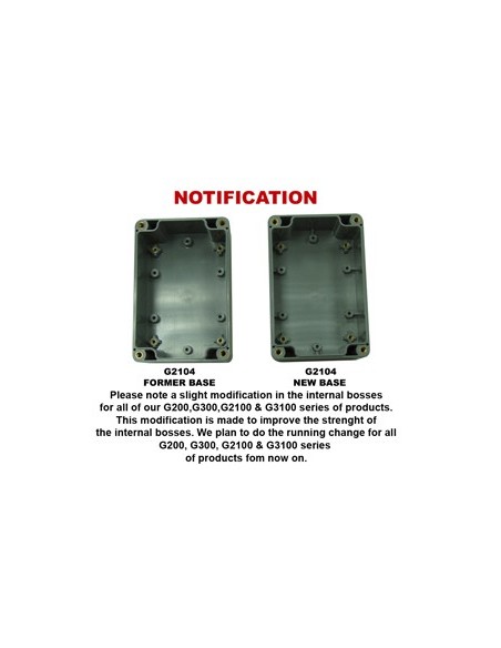 COFFRET ETANCHE EN POLYCARBONATE - GRIS CLAIR 115 x 65 x 40mm