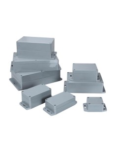 SEALED ABS BOX WITH MOUNTING FLANGE 64 x 58 x 35 mm 2