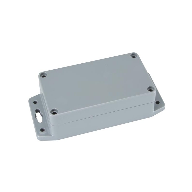SEALED ABS BOX WITH MOUNTING FLANGE 115 x 65 x 40 mm