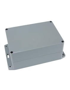 ABS-GEHÄUSE MIT MONTAGEFLANSCH - WASSERDICHT - 222 x 146...