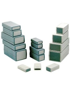 MOULDED PROJECT BOX - DARK GREY - 120 x 60 x 40 mm