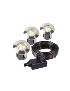 GARDEN LIGHTS - BIRCH SET - AUßENEINBAULEUCHTEN-SET - 12...