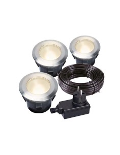 GARDEN LIGHTS - LARCH SET - INBOUWSPOT - 12 V - 30 lm - 1...