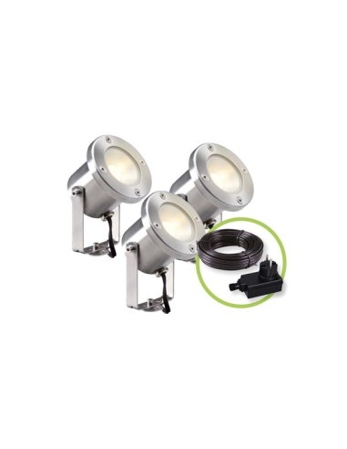 GARDEN LIGHTS - CATALPA SET (3 pcs) - SPOT LIGHT - 12 V - 190 lm - 3 W - 3000 K