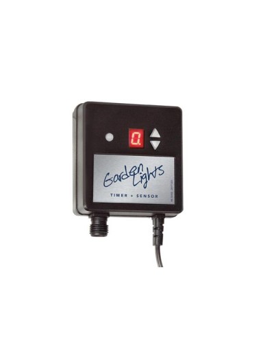 GARDEN LIGHTS - SCHEMERSENSOR MET TIJDSCHAKELAAR - 12 V - max. 150 W