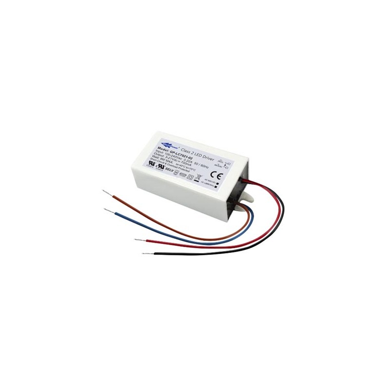LED-VOEDING - 1 UITGANG - 21 VDC - 9 W