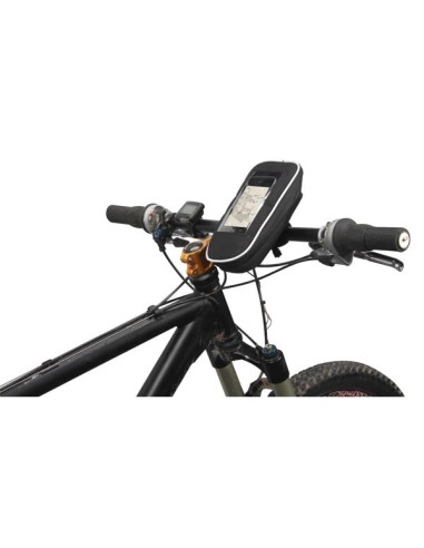 BICYCLE HANDLEBAR BAG - WITH CELL PHONE HOLDER