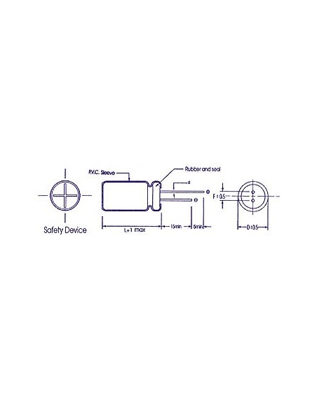 ELCO RADIAAL 470µF / 63V