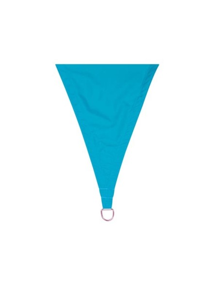 VOILE SOLAIRE - TRIANGLE - 5 x 5 x 5 m - COULEUR : BLEU CIEL