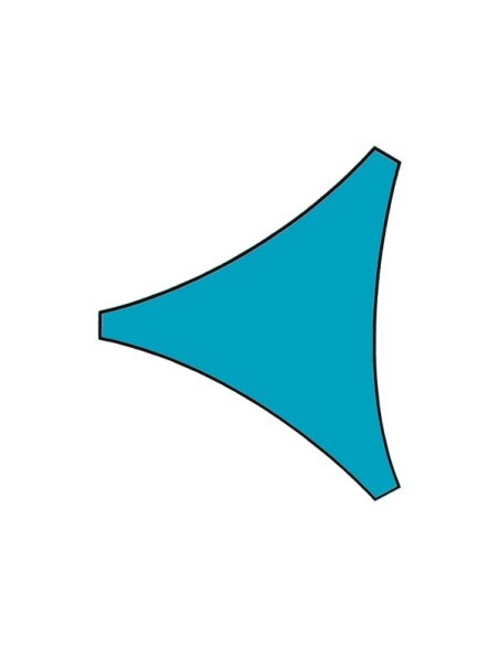 SHADE SAIL - TRIANGLE - 5 x 5 x 5 m - COLOUR: SKY BLUE