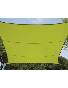 ZONNEZEIL - RECHTHOEK - 4 x 3 m - KLEUR: LICHTGROEN 2