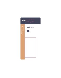 OOG OP RVS PLAAT - 50 x 80 mm 2