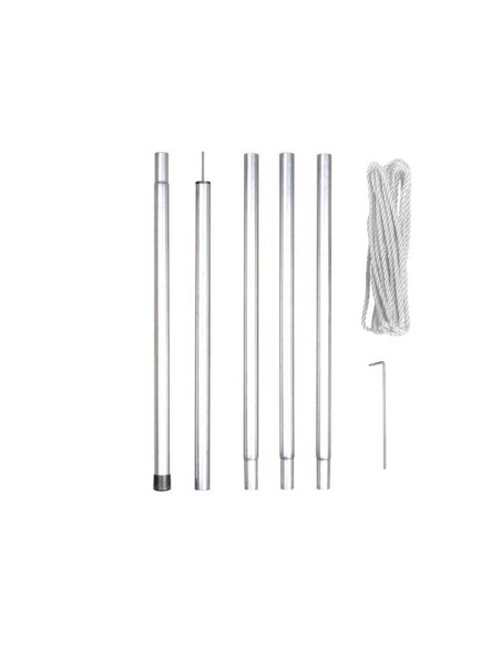 SHADE SAIL POLE KIT 2.5 m - with guy rope