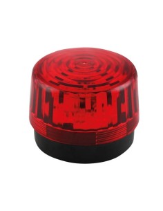 LED FLASHING LIGHT - RED - 12 VDC - ø 100 mm