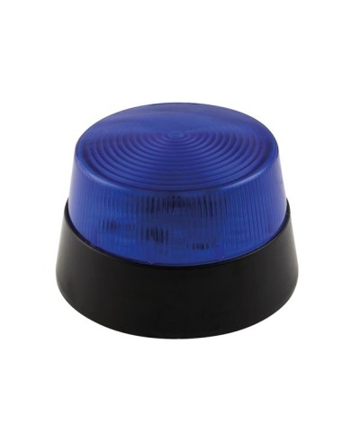 LED-BLITZLICHT - BLAU - 12 VDC - ø 77 mm