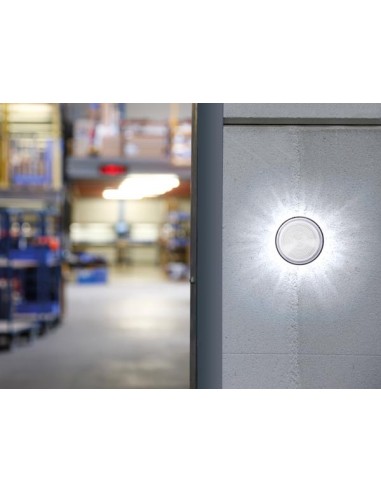 LED FLASHING LIGHT - CLEAR - 12 VDC - ø 77 mm