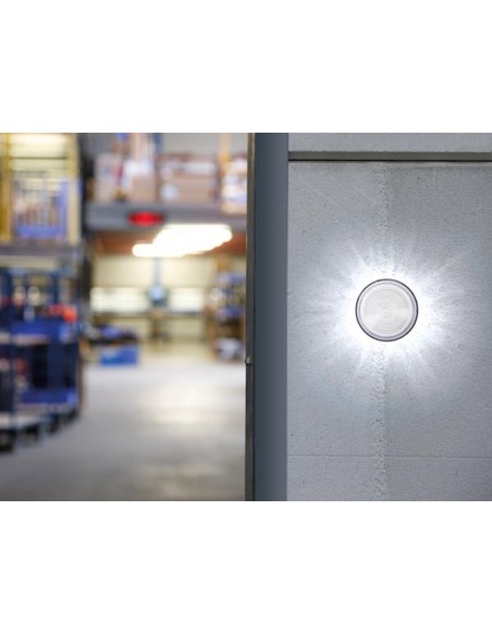 LED-BLITZLICHT - TRANSPARENT - 12 VDC - ø 77 mm