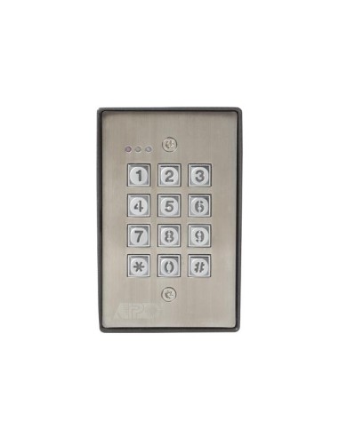 CODEKLAVIER - 2 RELAISUITGANGEN - VANDAALBESTENDIG