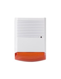 DUMMY ALARM SIREN WITH RED FLASHING LED 2