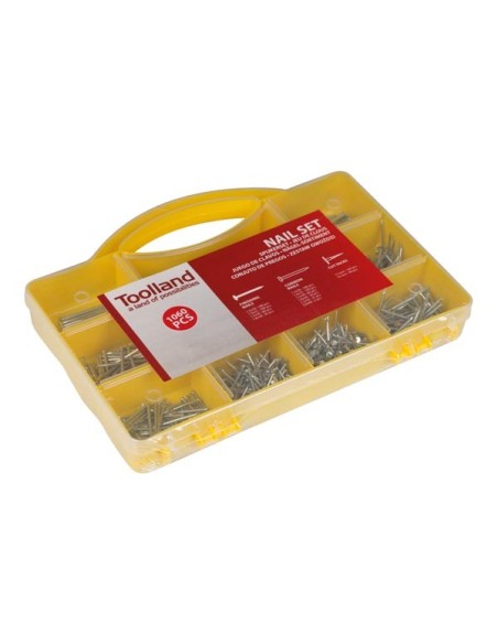 NÄGEL-SORTIMENT - 1060-tlg.