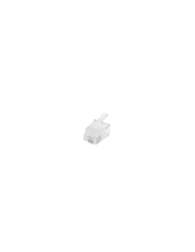 CONECTOR MODULAR RJ10 4P4C