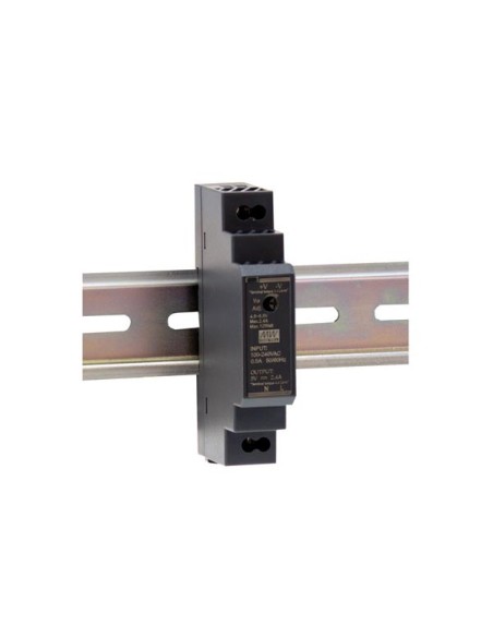 ALIMENTATION - 1 SORTIE - 15 W - 12 V 1.25 A - MONTAGE SUR RAIL DIN - POUR USAGE INDUSTRIEL